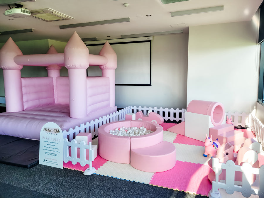 Princess Pink Bouncy Castle