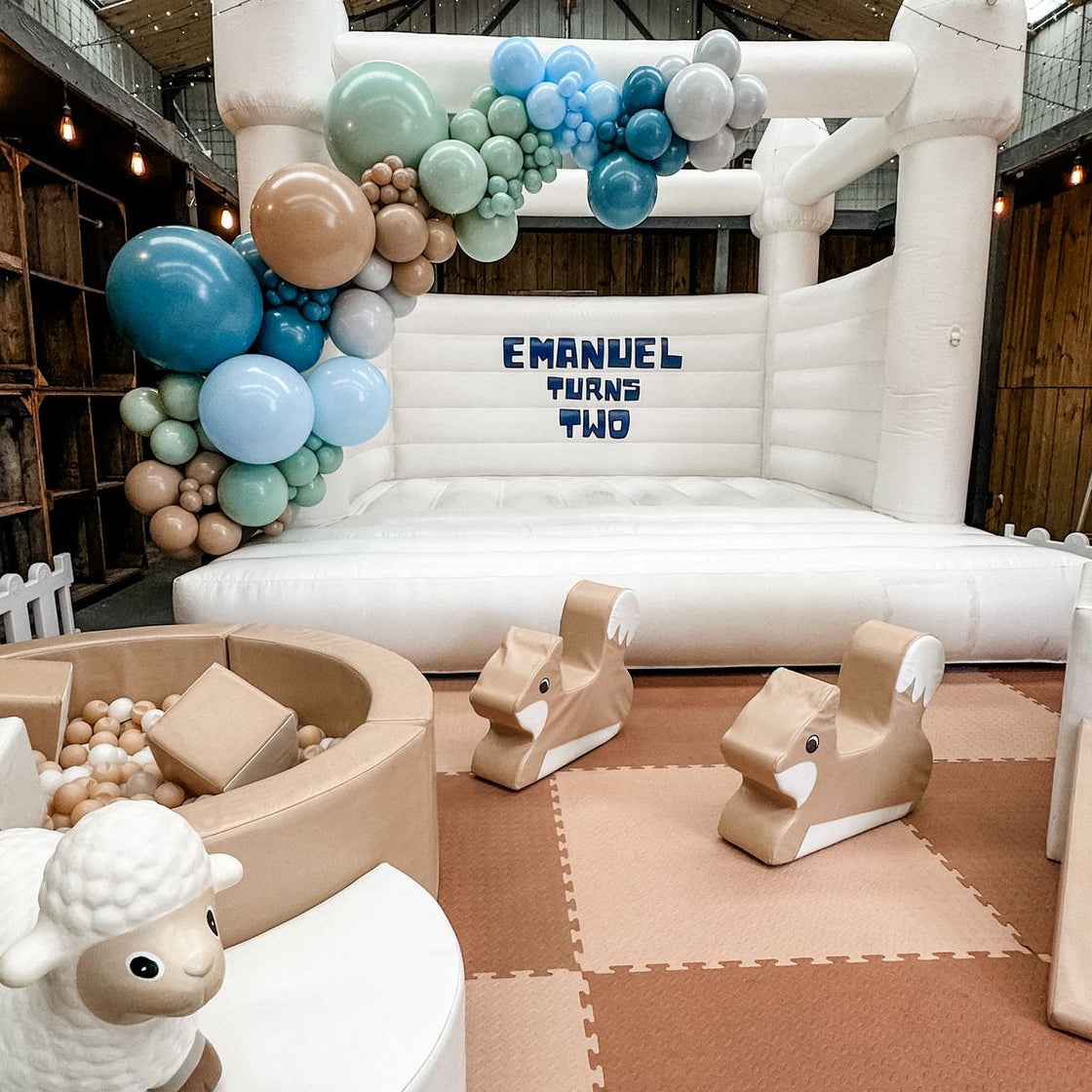 First birthday bundle styled party setup 4