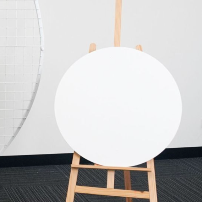 Blank Acrylic Sign - Round